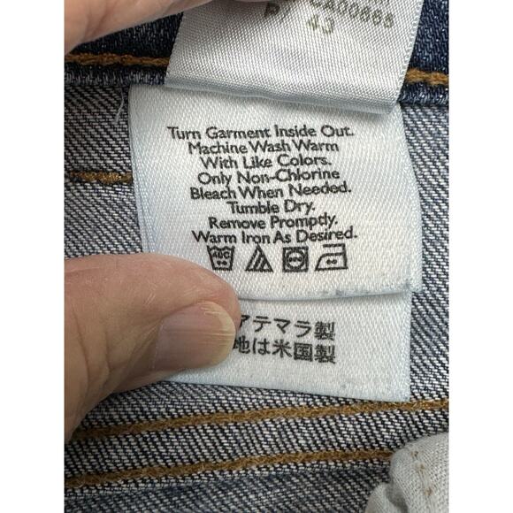 Eddie Bauer Women’s Jeans Sz 14R Stretch Natural Fit Straight Leg Preppy Classic - Picture 10 of 16